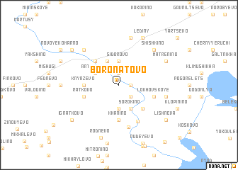 map of Boronatovo