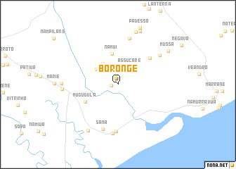 map of Boronge