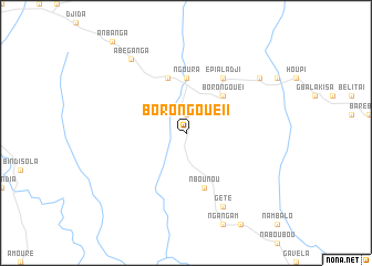 map of Borongoué II