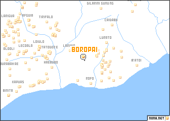 map of Boropai