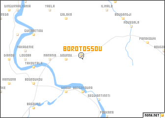 map of Borotossou