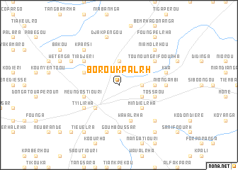 map of Boroukpalrh