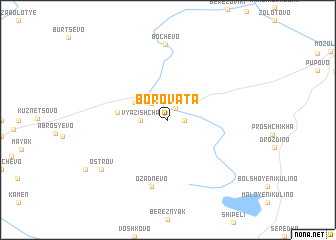 map of Borovata