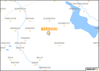 map of Boroviki