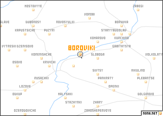 map of Boroviki