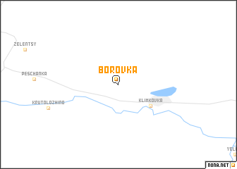 map of Borovka