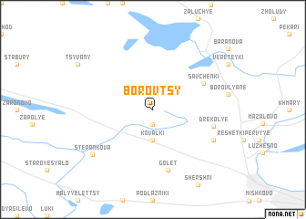 map of Borovtsy