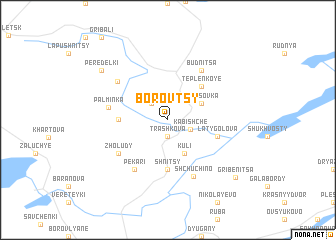 map of Borovtsy