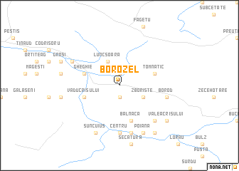 map of Borozel