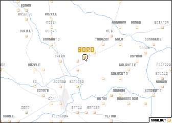 map of Boro