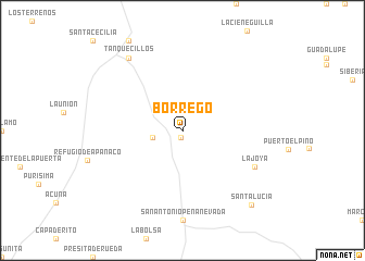 map of Borrego