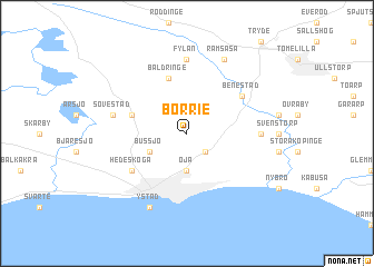 map of Borrie