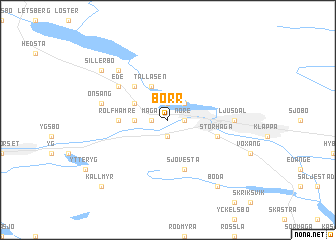 map of Borr