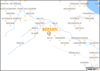 map of Borşani