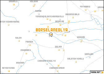 map of Borselān-e ‘Olyā