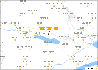 map of Borshchov