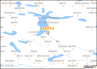 map of Borsk