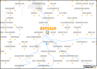 map of Börßum