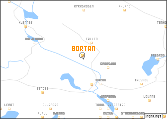 map of Bortan