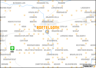 map of Borteldonk