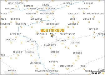 map of Bortnikovo