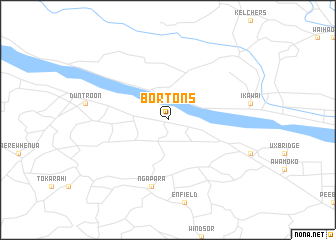 map of Bortons
