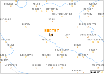 map of Bortsy