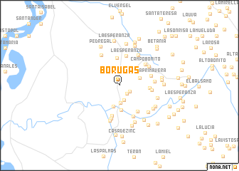 map of Borugas