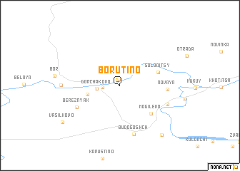 map of Borutino