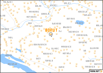 map of Borut