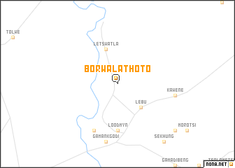 map of Borwalathoto