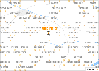 map of Borynia