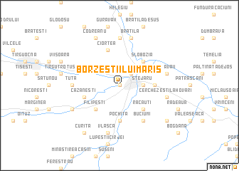 map of Borzeştii lui Mariş