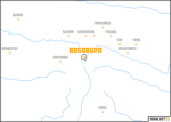 map of Bosabura