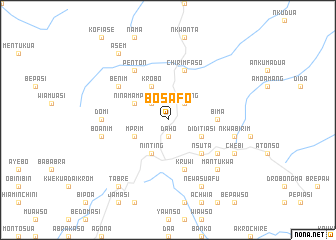 map of Bosafo