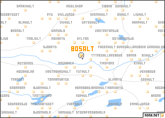 map of Bösalt