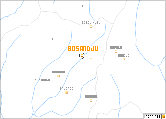map of Bosandju