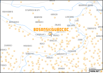 map of Bosanski Dubočac