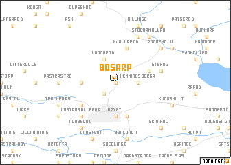 map of Bosarp