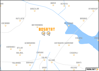 map of Boşat