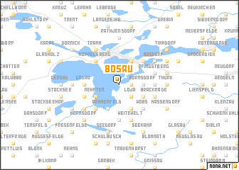 map of Bosau