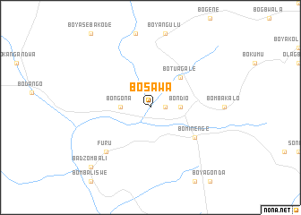 map of Bosawa