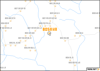 map of Bosawa