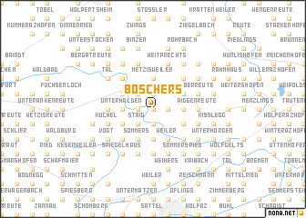 map of Boschers