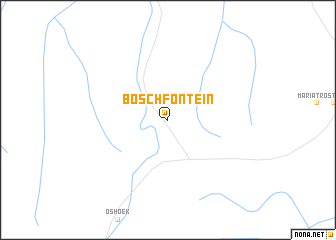 map of Boschfontein