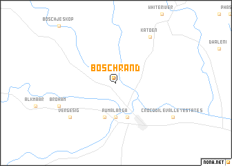 map of Boschrand