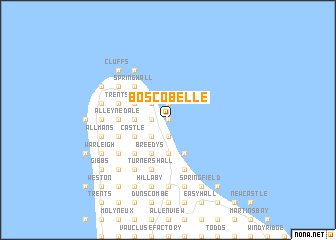 map of Boscobelle