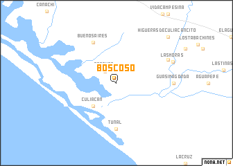 map of Boscoso