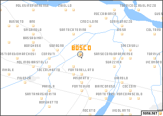 map of Bosco