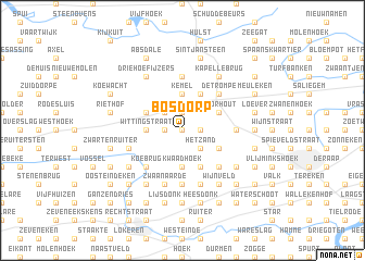 map of Bosdorp